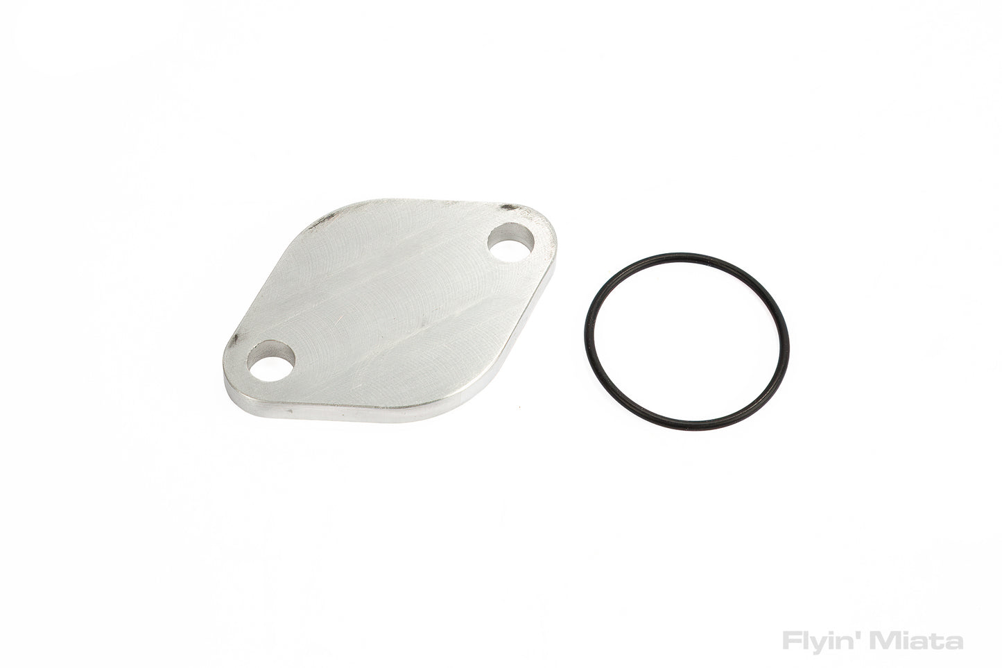 Thermostat neck removal coolant block-off plate for head