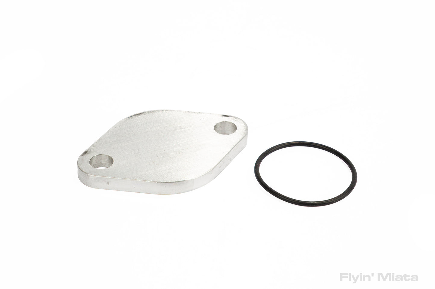Thermostat neck removal coolant block-off plate for head