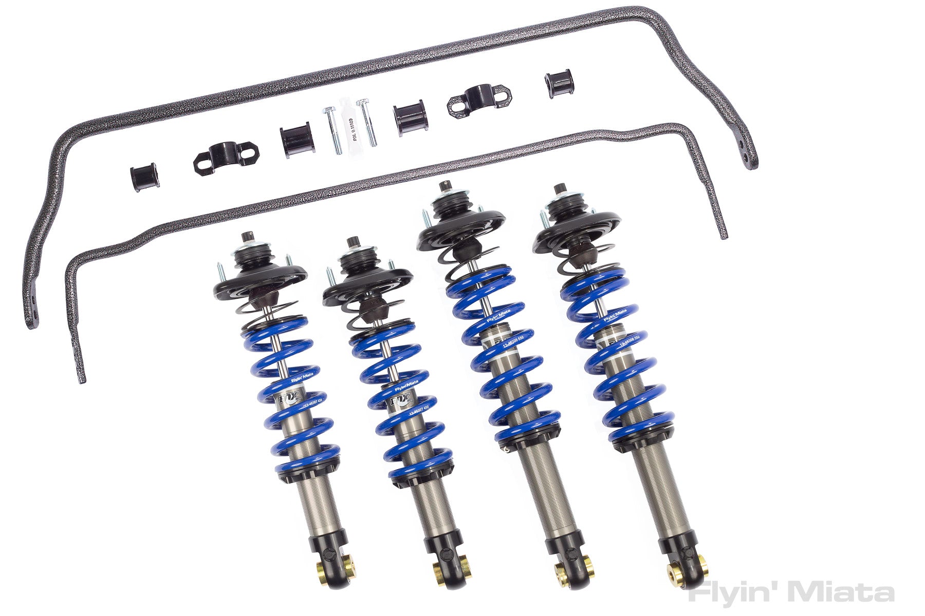 Flyin' Flyin' Miata Stage 2 FOX suspension for NA