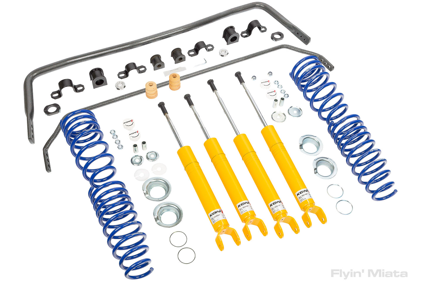 Flyin' Miata Koni Stage 2 suspension package (ND/Fiat chassis)