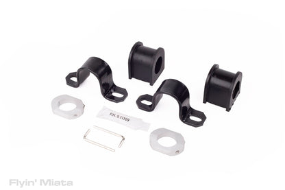 Bushings and brackets for ND front sway bar