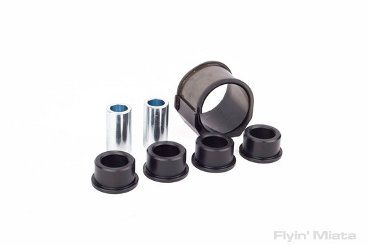 Flyin' Miata steering rack bushing upgrade kit, NB