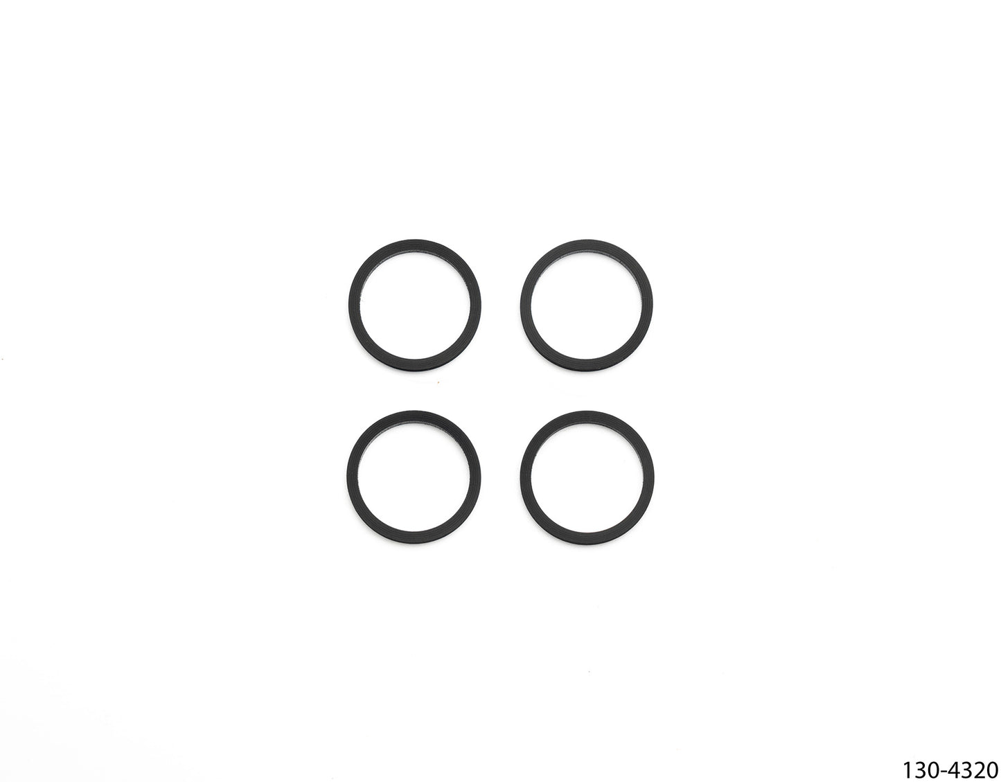 Wilwood caliper piston seal square ring kit, 4-piston rear (1.00")