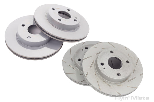 Brake rotors for 1990-93 Miatas, front