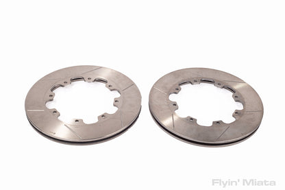 Front-only FM big brake Kit for NA/NB with red 4-piston Dynapro calipers