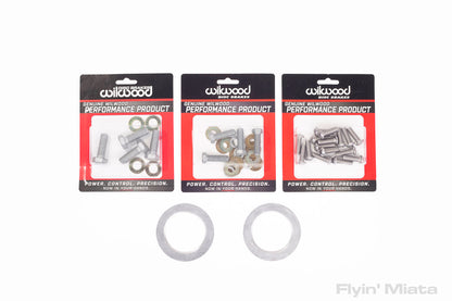 Front-only FM big brake Kit for NA/NB with red 4-piston Dynapro calipers