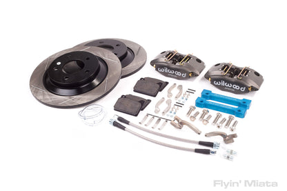 Flyin' Miata NC Little Big Brake Kit (rear only, gray)