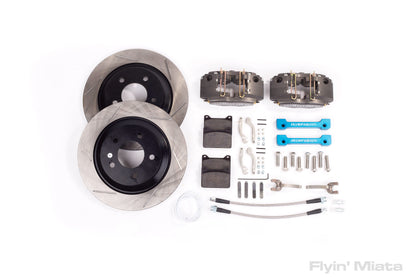 Flyin' Miata NC Little Big Brake Kit (rear only, gray)
