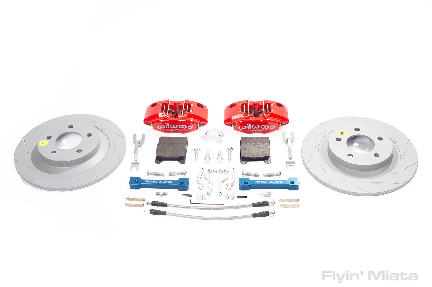 Flyin' Miata NC Little Big Brake Kit (rear only, red)