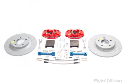 Flyin' Miata NC Little Big Brake Kit (rear only, red)