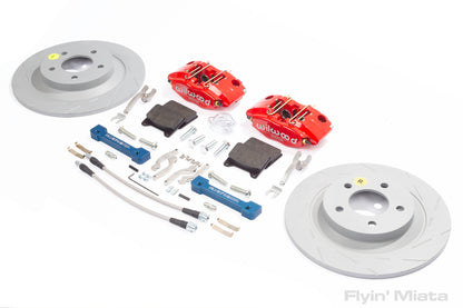 Flyin' Miata NC Little Big Brake Kit (rear only, red)