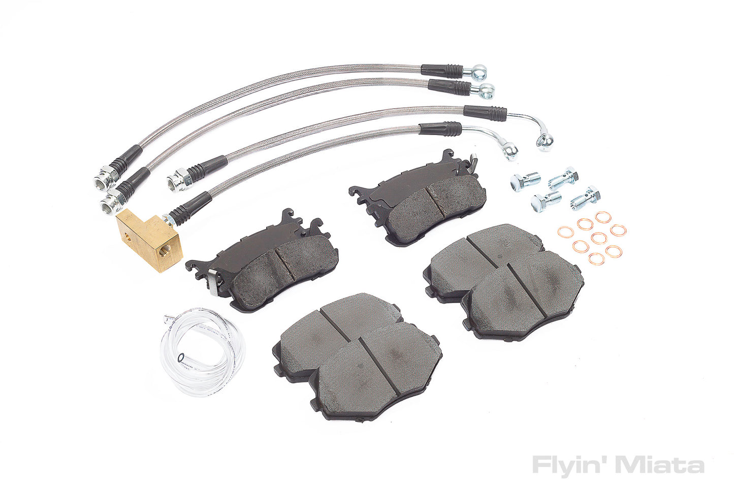 Pad / line / bleeder hose combo for 1994-02 (non-Sport)