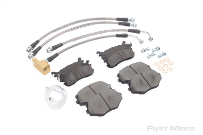 Pad / line / bleeder hose combo for 1994-02 (non-Sport)