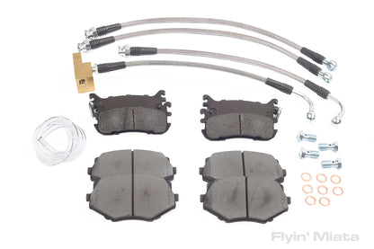 Pad / line / bleeder hose combo for 1994-02 (non-Sport)