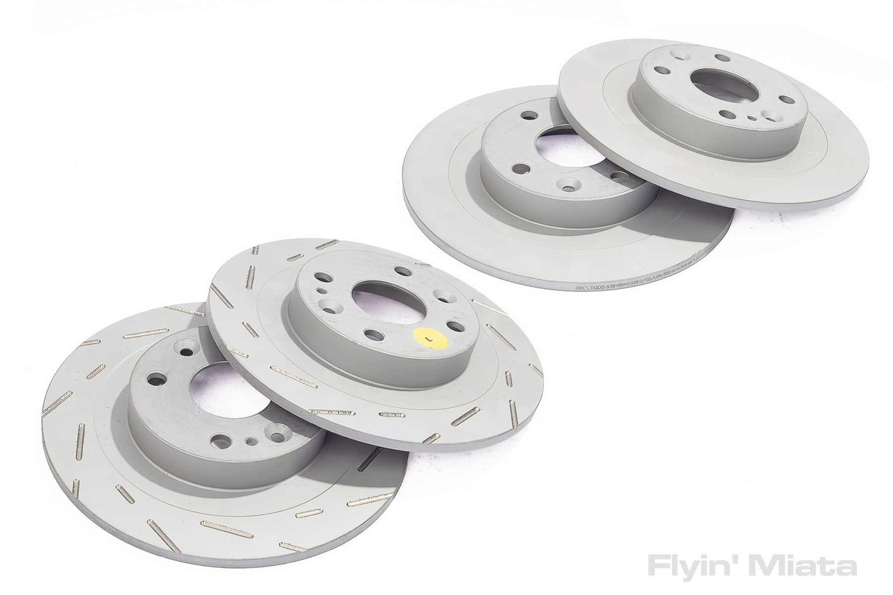 High-performance brake rotors for high-performance braking. – Flyin' Miata