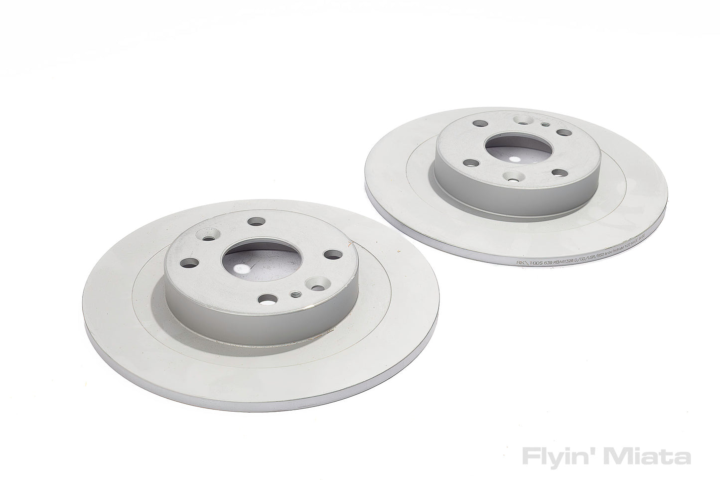 Brake rotors for 1994-02 1.8 Miatas, rear