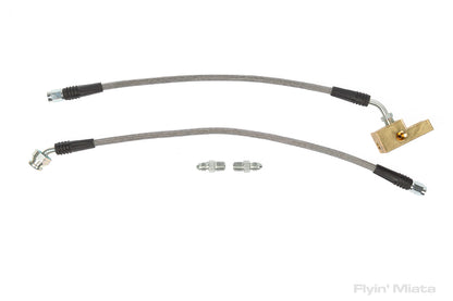 Brake lines for Wilwood rear dual caliper brakes