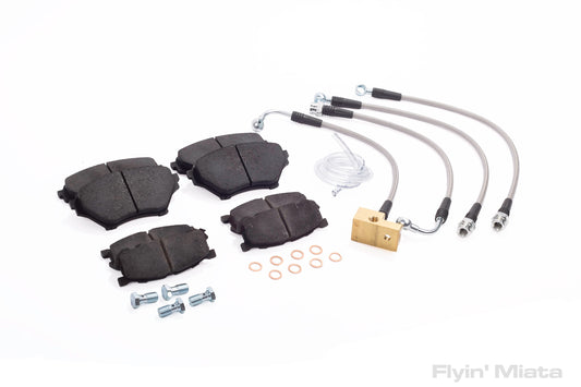 Pad / line / bleeder hose combo for 2001-05 Sport