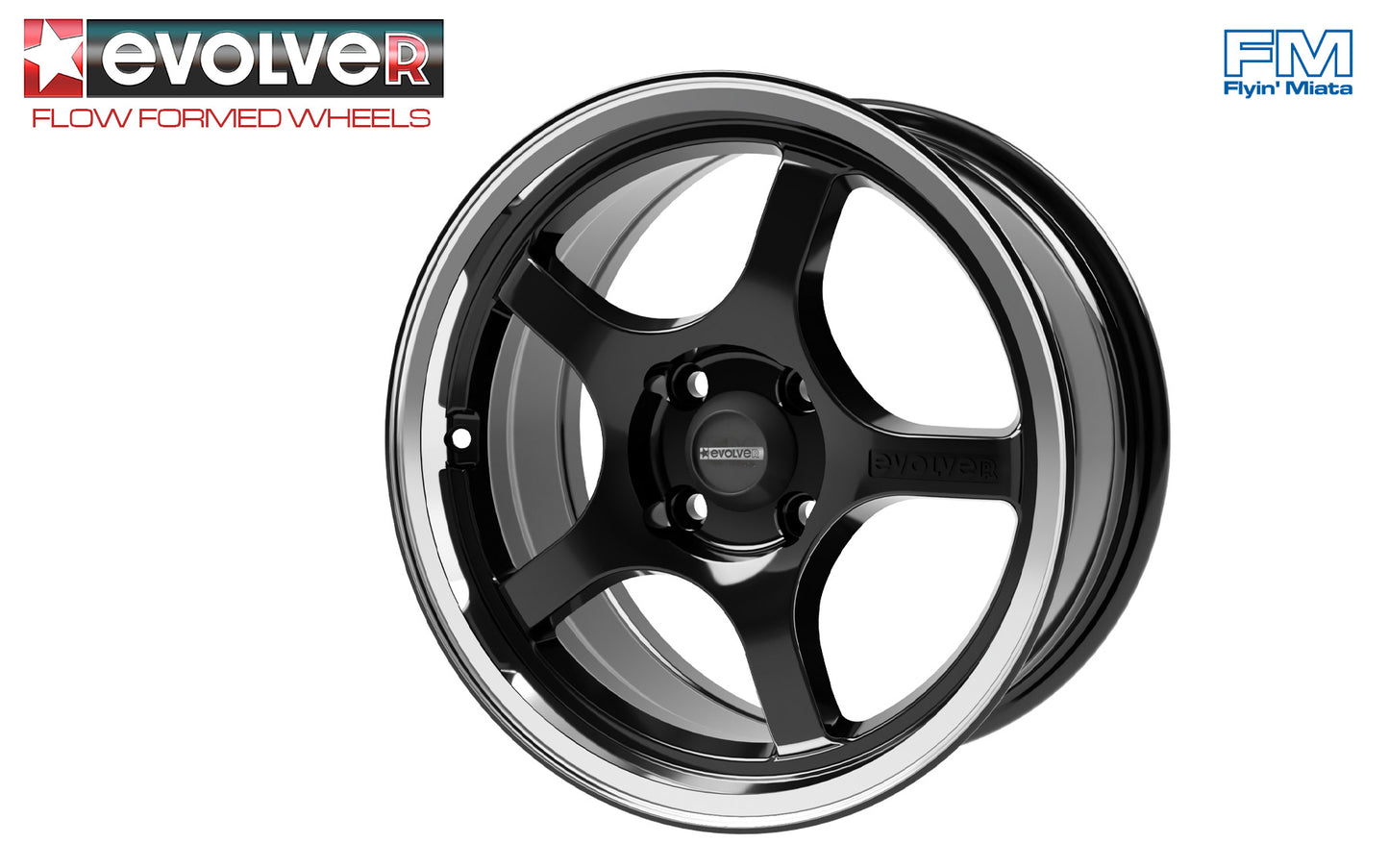 Evolver 15x8 flow formed wheel