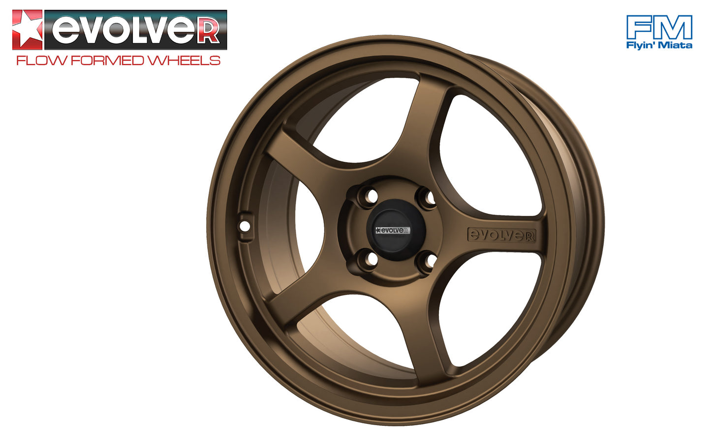 Evolver 15x7 flow formed wheel