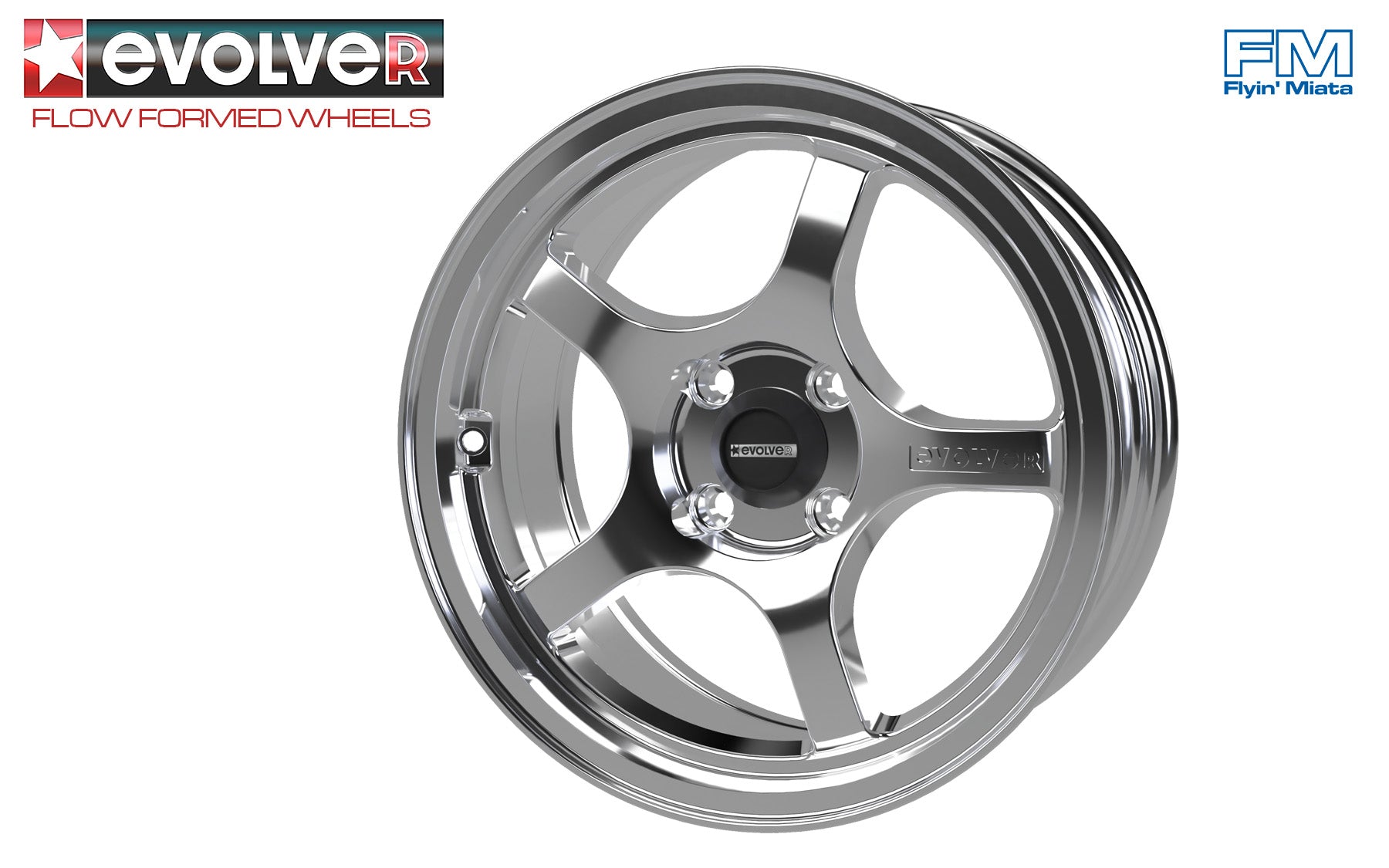 Evolver Evolver 15x9 flow formed wheel