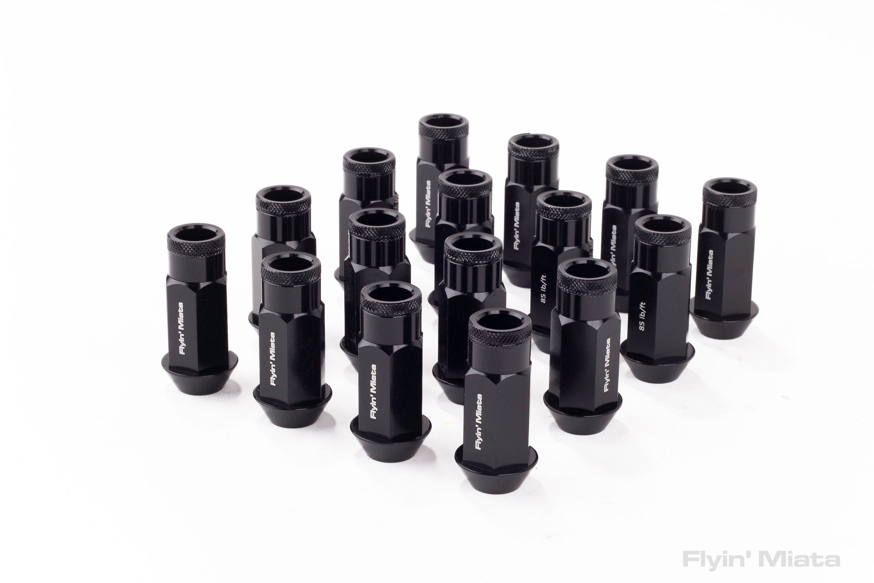 Flyin' Flyin' Miata hard anodized aluminum lug nut (set of 16)