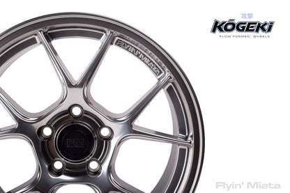 Kogeki 17x8 flow formed wheels for NC