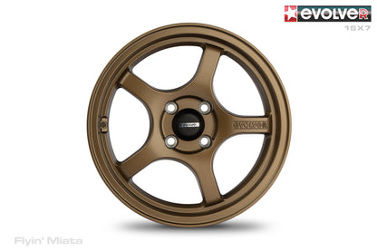 Evolver 15x7 flow formed wheel