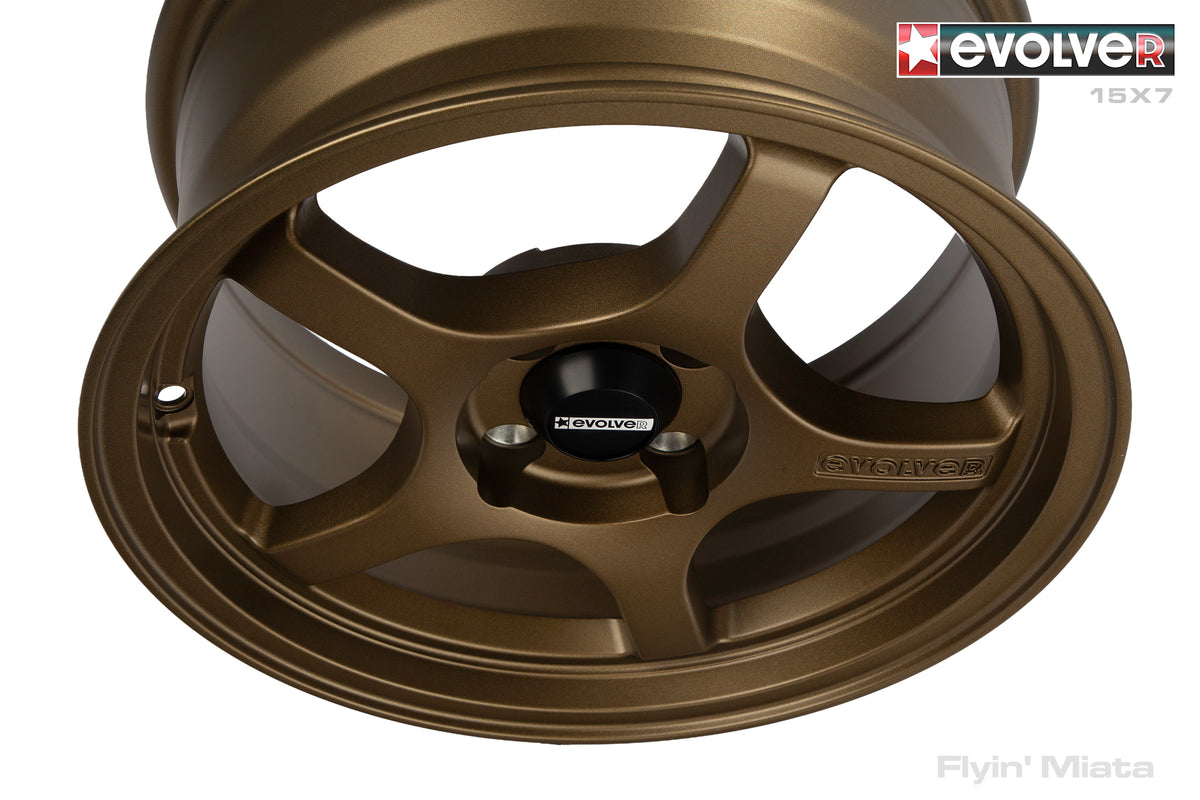 Evolver 15x7 flow formed wheel