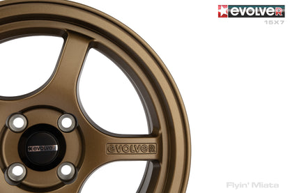 Evolver 15x7 flow formed wheel