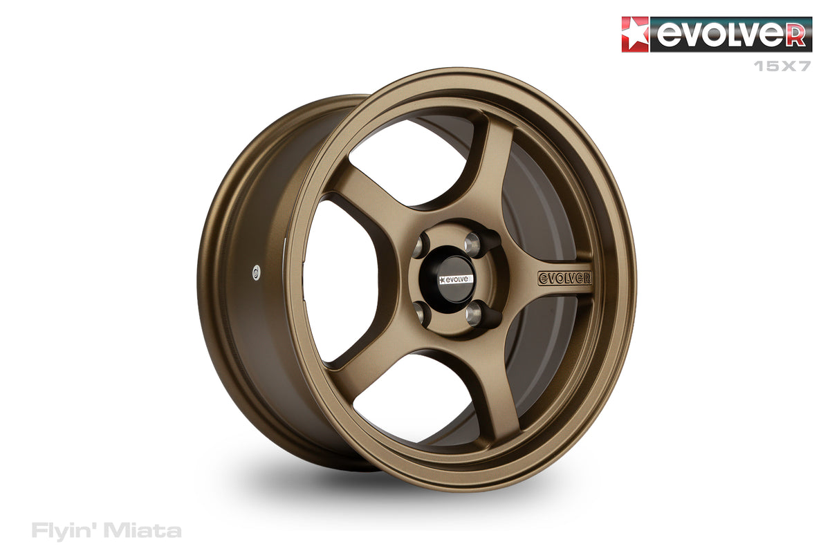 Evolver 15x7 flow formed wheel