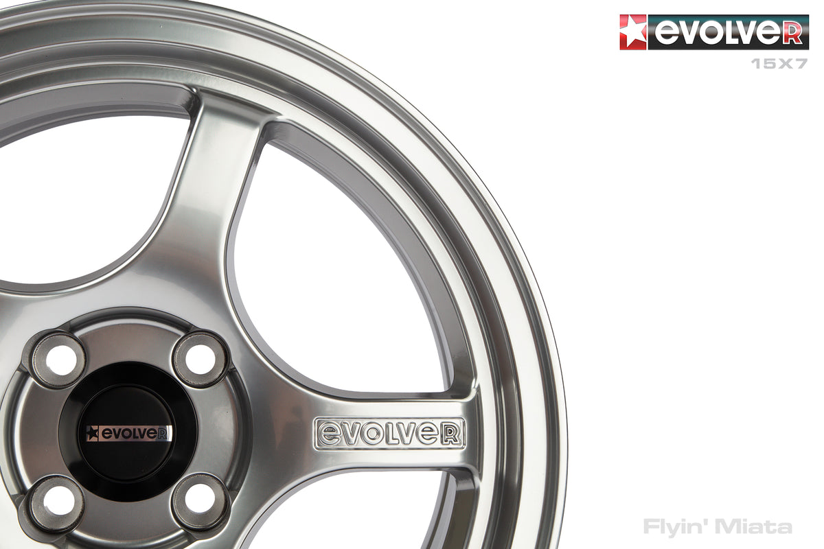 Evolver 15x7 flow formed wheel