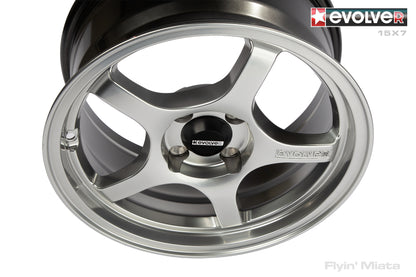 Evolver 15x7 flow formed wheel