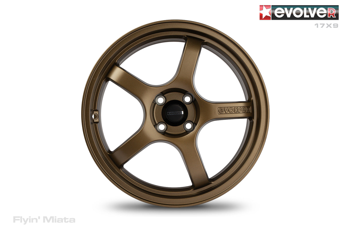 Evolver 17x9 flow formed wheel for ND