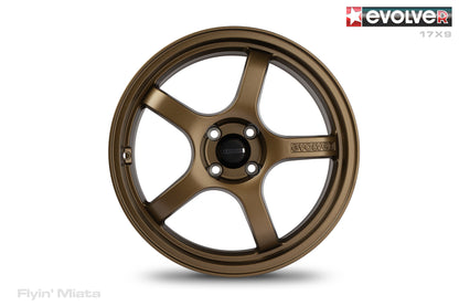 Evolver 17x9 flow formed wheel for ND