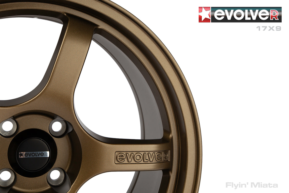 Evolver 17x9 flow formed wheel for ND