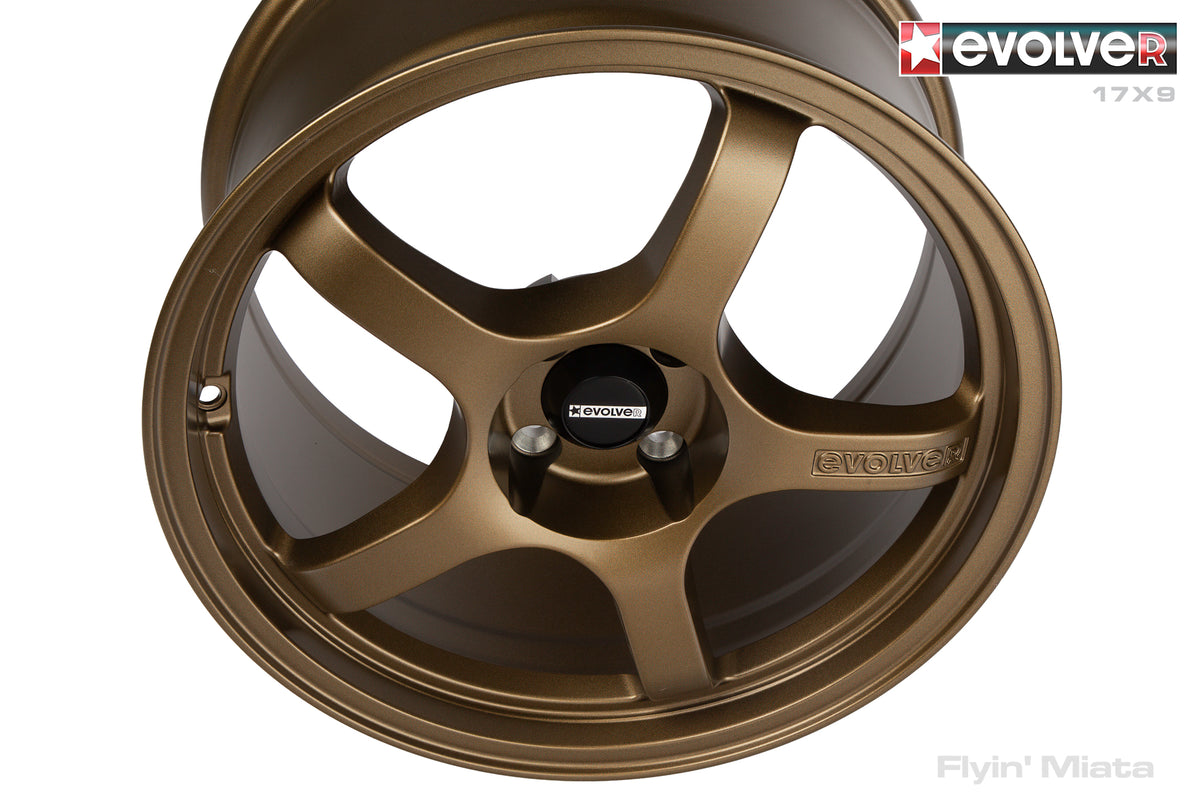 Evolver 17x9 flow formed wheel for ND