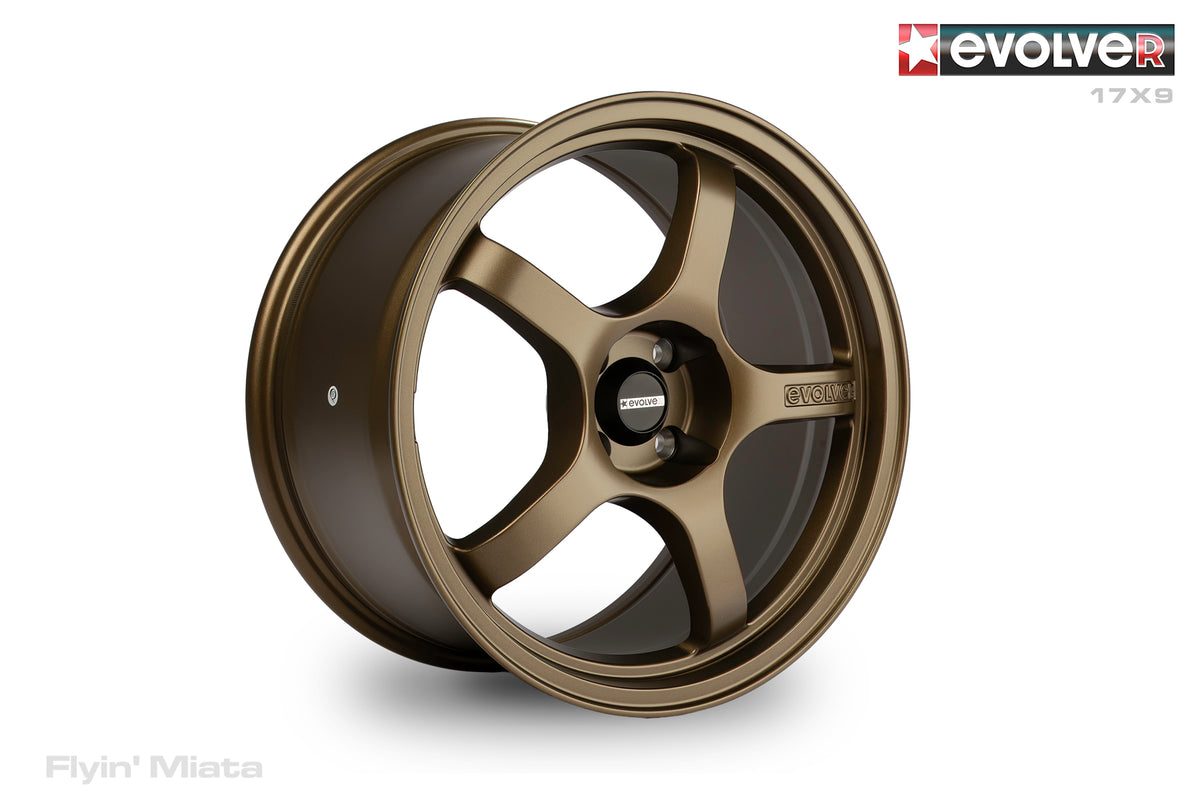Evolver 17x9 flow formed wheel for ND