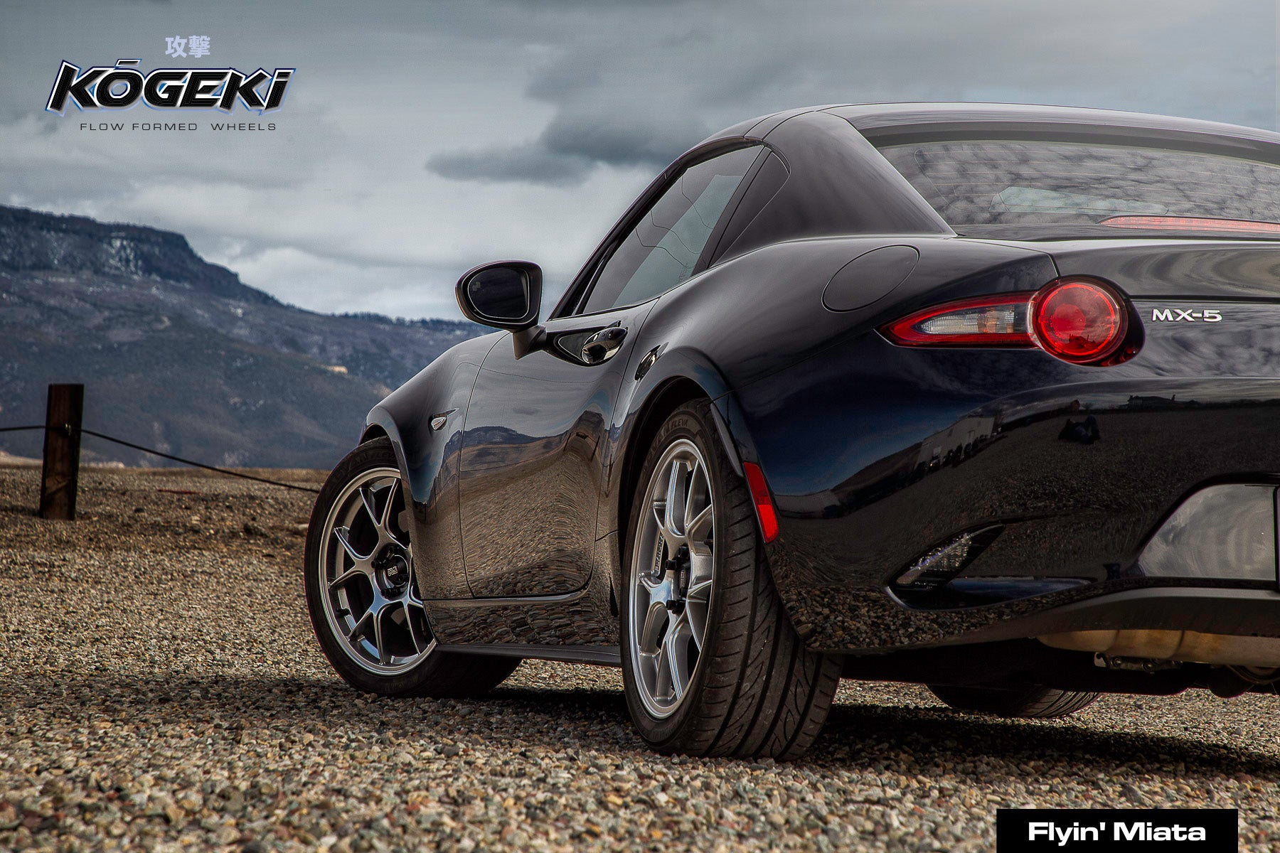 Kōgeki 17x8 flow formed wheel for ND Miata – Flyin' Miata