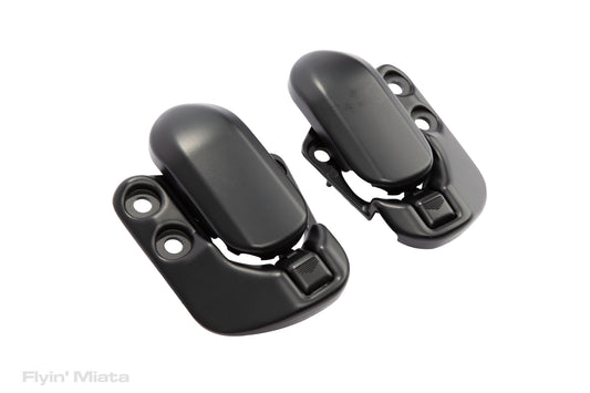 Genuine Mazda top latches for 1990-2002 Miata (hard and soft top)