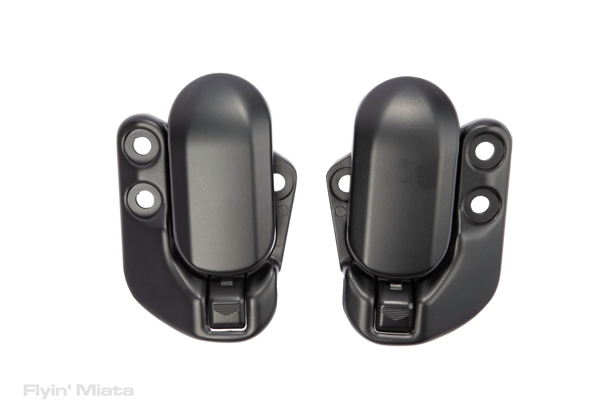 Genuine Mazda top latches for 1990-2002 Miata (hard and soft top)