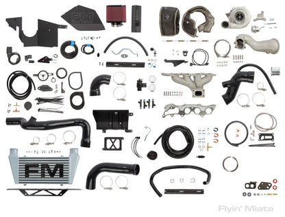 Flyin' Miata Stage 1 turbo system for 2006-15 Miatas