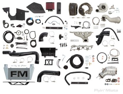 Flyin' Miata Stage 1 turbo system for 2006-15 Miatas