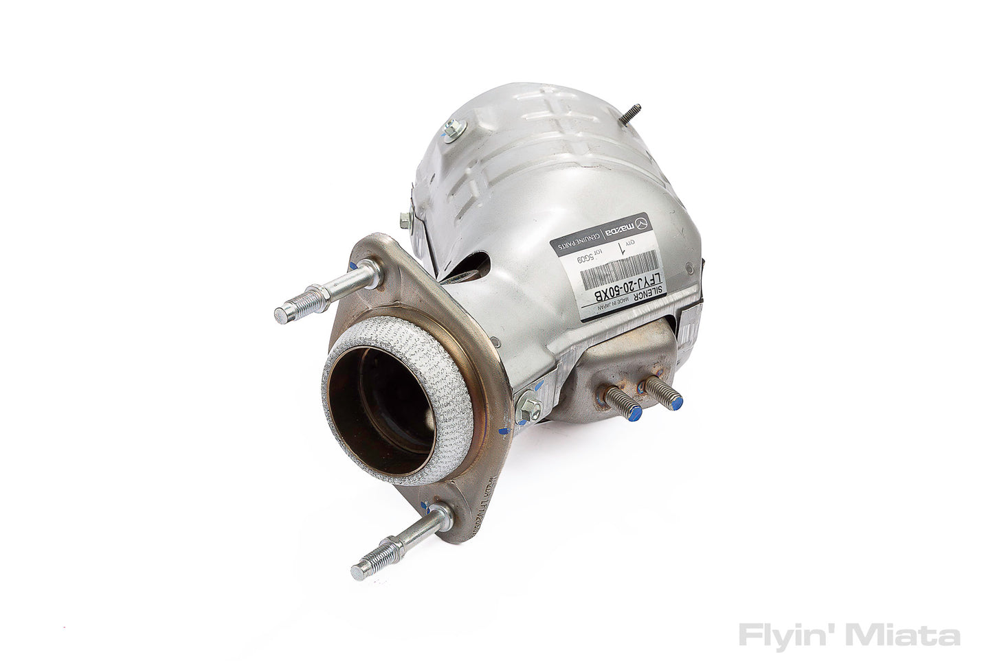 Complete downpipe with new cat for FM NC turbo kit
