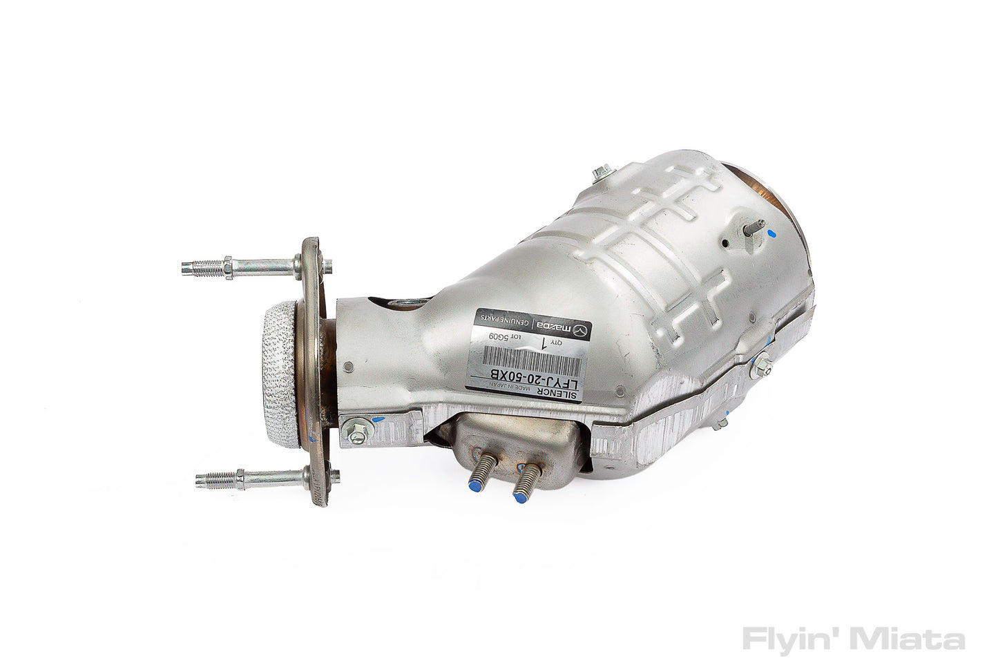Complete downpipe with new cat for FM NC turbo kit