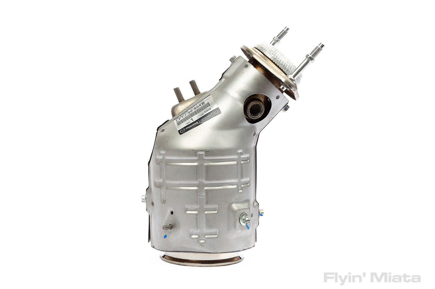 Complete downpipe with new cat for FM NC turbo kit