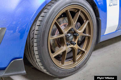 Kōgeki 17x8 flow formed wheel for NC Miata