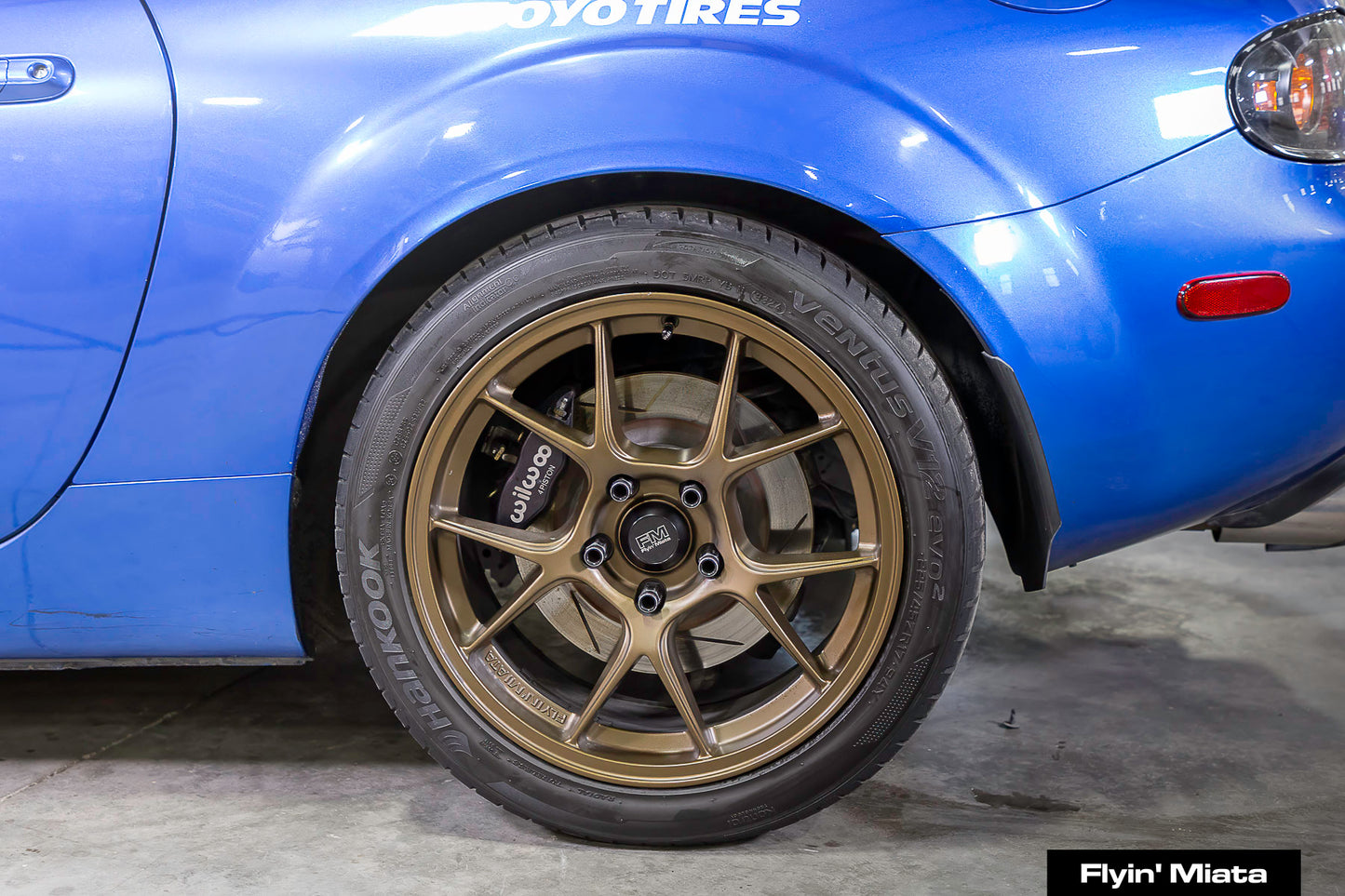 Kōgeki 17x8 flow formed wheel for NC Miata