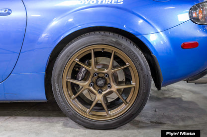 Kōgeki 17x8 flow formed wheel for NC Miata