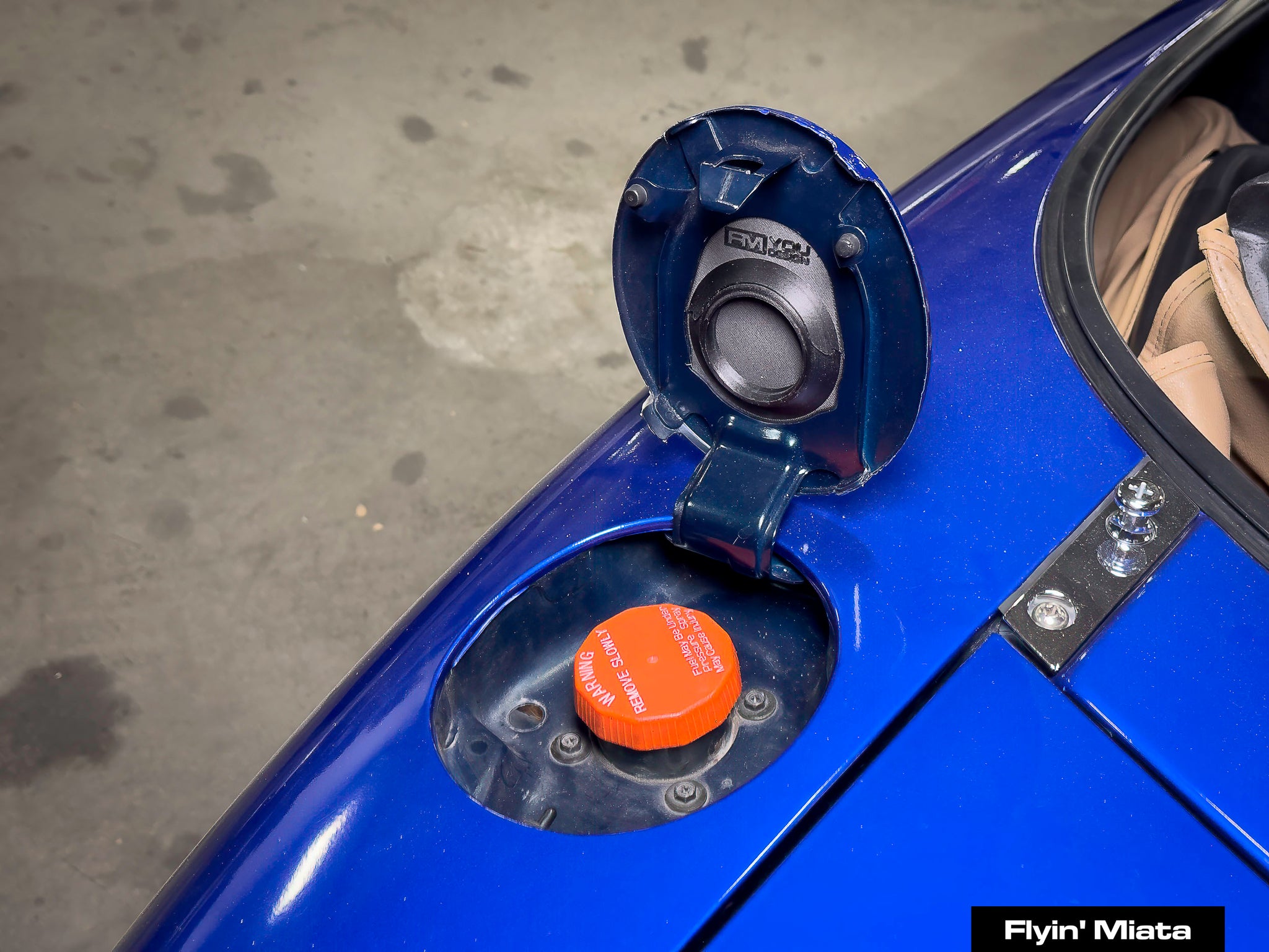 NA gas cap holder kit Flyin' Miata